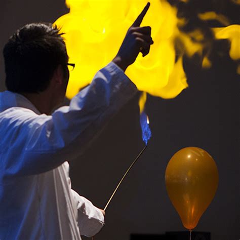 Chemistry spectacle with a touch of magic at byu